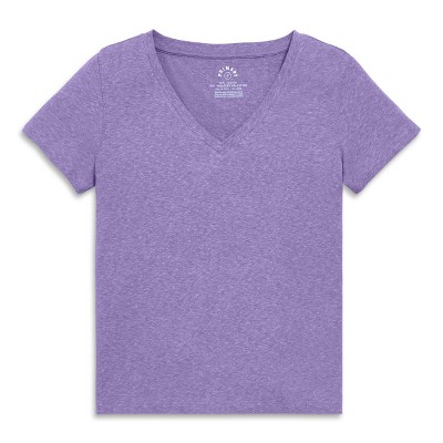 Primary Adult Heathered Easy V-Neck Tee (Women's Fit)
