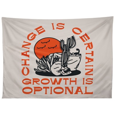 Nick Quintero Growth is Optional Tapestry - Society6