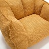 CAVINAS Chenille Fabric Bean Bag Chair,Lazy Sofa Chair with Armrest and High-Resilience Foam,Lounge Chair for Living Room - 4 of 4