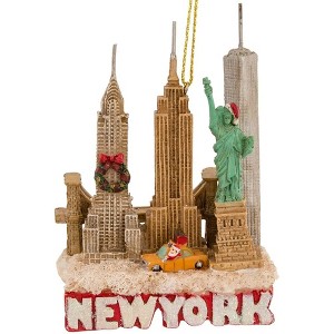Kurt Adler Resin Ornament for Christmas Tree, New York City - 1 of 4