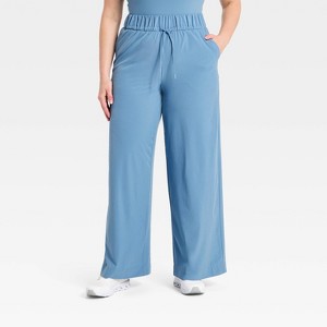 Women's Active Light High-Rise Pocketed Wide Leg Pants - All In