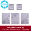Mellanni 1800 Bed Sheet Set With DEEP Fitted Sheet - 3 of 3