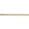 Black Bow Jewelry 3.75mm, 14k Yellow Gold, Solid Concave Anchor Chain Bracelet - 2 of 4