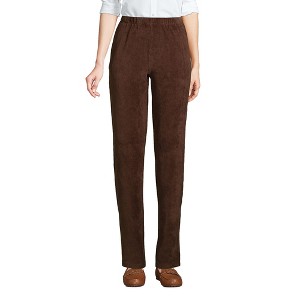 Lands' End Women's Sport Knit High Rise Corduroy Pants - 1 of 4
