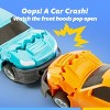 Joyfy Kids Tow Truck Toy with Lights & Sounds, Multi-Functional Crane & 2 Transform Cars, Halloween Christmas Birthday Gifts for Boys 3-7 Years Old - 4 of 4