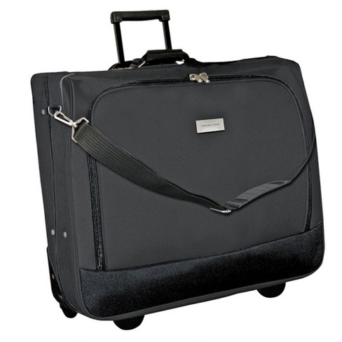 WallyBags  45” Premium Rolling Garment Bag with multiple pockets