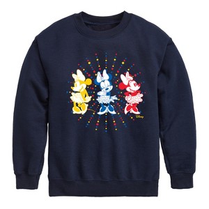 Boys' - Disney - Mickey & Friends Graphic Long Sleeve Fleece Sweatshirt - 1 of 4