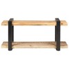 vidaXL TV Stand 35.4"x15.7"x15.7" Rough Mango Wood - 2 of 4