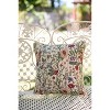 Signare USA Morning Garden Pillowcase/Cushion Cover Green 18 x 18 inch - 3 of 3