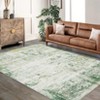 Area Rugs Washable Large Modern Abstract Living Room Rug Soft Anti-Skid Indoor Non-Shedding Carpets for Bedroom Dining Farmhouse Nursery Office - 3 of 4