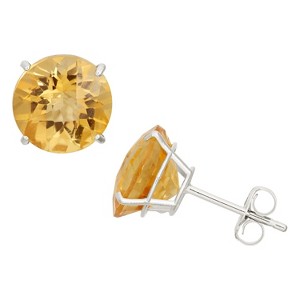 Designs By Gioelli 10K Gold Gemstone Stud Earrings - 1 of 2