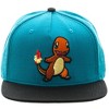 Pokémon Charmander Color Block Acrylic Snapback Hat - 2 of 4