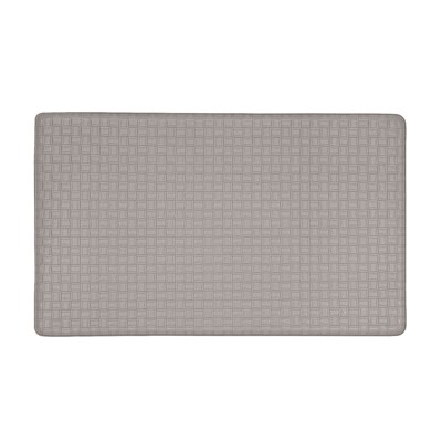 Embossed Kitchen Mats Cushioned Anti Fatigue, Non-Slip Leather-Like Kitchen  Floor Mat, Eco-Friendly PVC Foam, Waterproof Anti-Fatigue Mat for Kitchen,  Office, Sink, Laundry, 18 W 30 L, Burgundy 