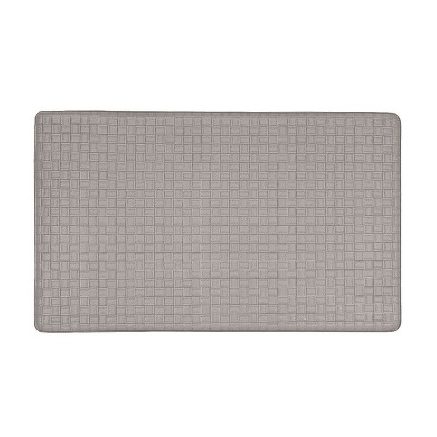 Embossed Kitchen Mats Cushioned Anti Fatigue, Non-Slip Leather-Like Kitchen Floor  Mat, Eco-Friendly PVC Foam, Waterproof Anti-Fatigue Mat for Kitchen,  Office, Sink, Laundry, 20 W 39 L, Burgundy 