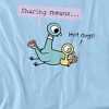 Boys' Short Sleeve the Pigeon Sharing Means T-Shirt - 3 of 4