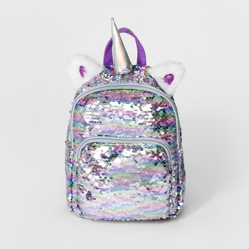 girls sequin mini backpack