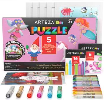 Arteza Acrylic Paint Markers Art Supply Set, Black & White Fine