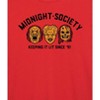 Women's - Are You Afraid of the Dark - Midnight Society Monster Masks Oversized Graphic T-Shirt - 2 of 4