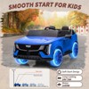 Jojoka 24V Licensed Cadillac Electric Ride on Car for Kids, 2 Seater w/ Remote Control,Shock Absorbers,LED Lights,Music & Slow Start - 3 of 4