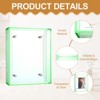 Unique Bargains Acrylic Wall Tabletop Display Floating Single Image Frame - 3 of 4