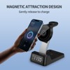 Link 4‑in‑1 Wireless Charging Stand with LED Night Light – Fast Qi Charging for Phone, Smartwatch & Earbuds - Great For Home, Work & Travel - 2 of 4