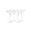 Set of 4 Feast it Forward Martini Drinkware 8oz Glasses - Stolzle Lausitz - image 3 of 4