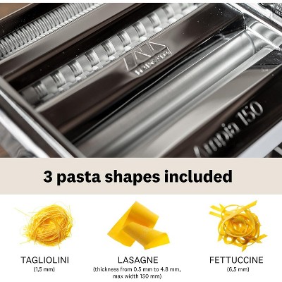 Marcato Silver Chromed Steel Ampia 150 Pasta Machine