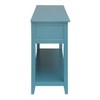 NicBex Console Table with 1 Open Bottom Shelf,Entryway Table with 2 Water Hyacinth Woven Baskets,Modern Couch Table for Living Room - 3 of 4