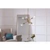 Elegant Lighting Nolan 6 light Brass pendant - 2 of 4