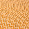 Colonial Mills Ibiza Woven Chevron Doormats - Rust 45” x 45” - 3 of 3