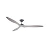 Kathy Ireland HOME by Luminance Lindbergh Eco 72-in Graphite LED Indoor Propeller Ceiling Fan 3-Blades - 2 of 4