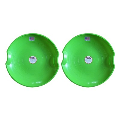 Paricon 626-B Flexible Flyer Round Flying Saucer Disc Racer Polyethylene Snow Sled Toboggan, for Ages 4 and Up, 26 Inch Diameter