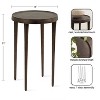 Kate and Laurel Rava Metal Table and Plant Stand - 2 of 4