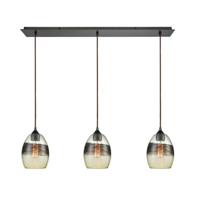 Elk Home Whisp 3 - Light Chandelier in  Oil Rubbed Bronze