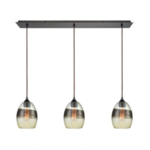 Elk Home Whisp 3 - Light Chandelier in  Oil Rubbed Bronze - 1 of 2