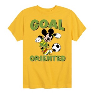 Boys' - Disney - Mickey Soccer Goal Short Sleeve Graphic T-Shirt - 1 of 4