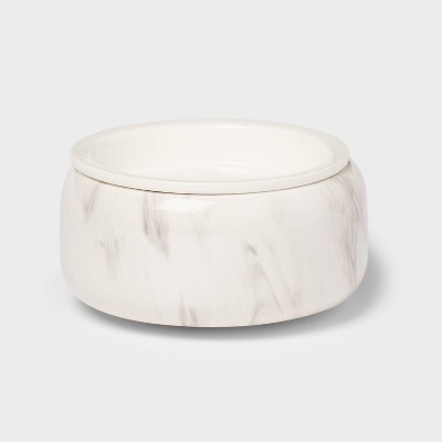 2 in 1 Stone Wax Warmer and Candle Warmer - Threshold™: Electric Tabletop Plugin, Ceramic Finish