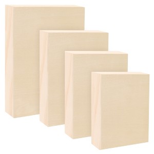 Da Vinci Pro Birch Wood Panel Bundle - Fine-Grained, Finely Sanded Wood Painting Panels for Artists, Students, Acrylics, Gouache, & More! - 1-5/8" - 1 of 4