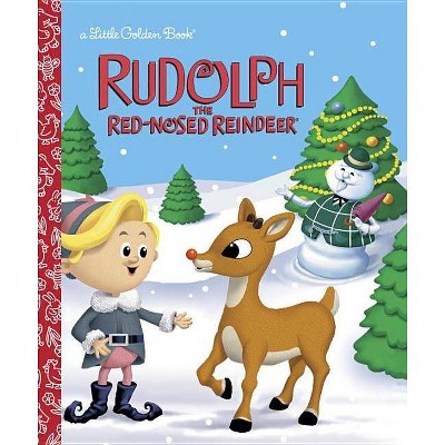 Rudolph the Red-Nosed Reindeer (Rudolph the Red-Nosed Reindeer) - (Little Golden Book) by  Rick Bunsen (Hardcover)