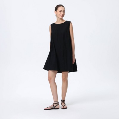 Женские платья A New Day Women's Relaxed Mini A-Line Dress - A New Day™ Black M — фото 3