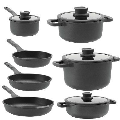 BergHOFF Stone 11Pc Nonstick Cookware Set