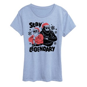Women's - Instant Message - Stay Legendary Short Sleeve Graphic T-Shirt - 1 of 4