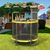Huxxion 60" Trampoline for Kids, 5FT Mini Indoor and Outdoor Toddler Trampoline with Net - 4 of 4