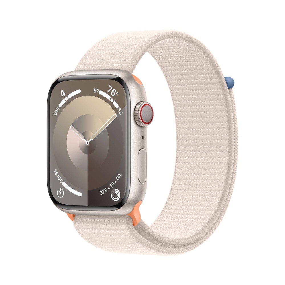 Photos - Smartwatches Apple Watch Series 9 GPS + Cellular  45mm Starlight Aluminum Case wi (2024)