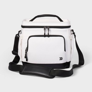 10.4L Soft Sided 12 Cans/11 qt Cooler White - All In Motion™ : Target