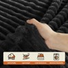 White Warm Blanket with Breathable and Soft for Couch and Bed - 4 of 4