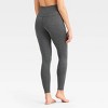 Wander by Hottotties Women's Thermoregulation Natalie Leggings - Black Heather - 3 of 3