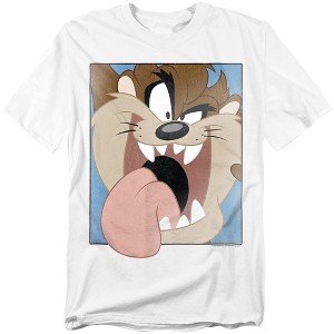 Looney Tunes Taz Closeup Adult T-Shirt - 1 of 4