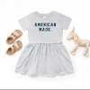 The Juniper Shop American Made Varsity Toddler Dress - 3 of 4