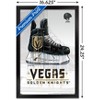 Trends International NHL Vegas Golden Knights - Drip Skate 20 Framed Wall Poster Prints - 3 of 4